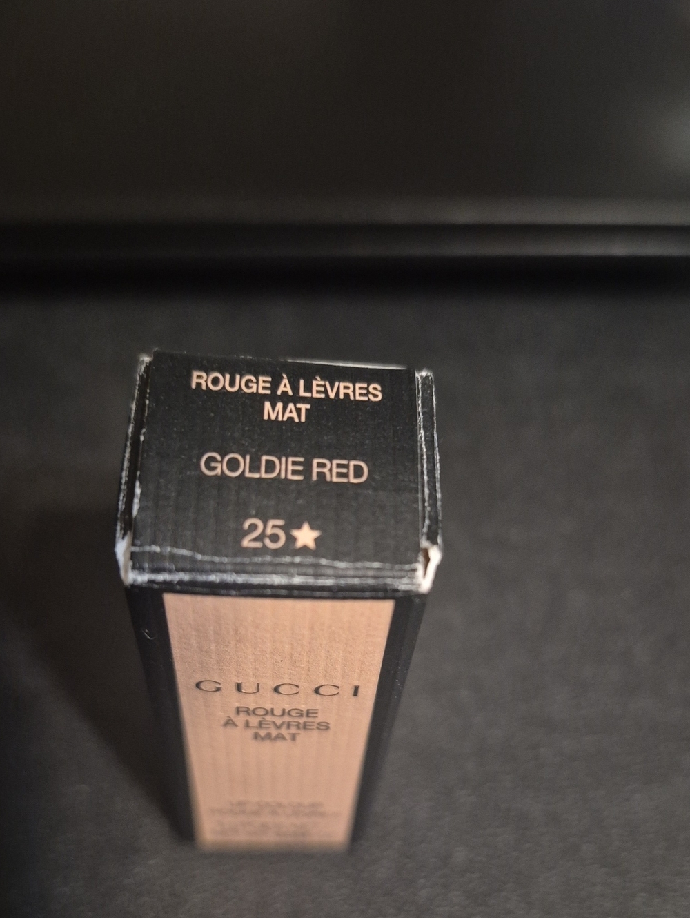 Gucci Rouge À Lèvres Mat Lipstick — Goldie Red. Makeup